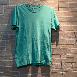 American apparel seafoam green tee